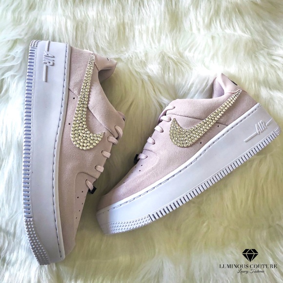 Swarovski® Nike Air Force 1 Sage Low - Picture 3 of 10
